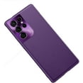 thumbnail image 1 of Leather Case for Samsung Galaxy S22 Ultra S21 Plus S20 FE S10 Note 20 A72 A52 A53 A32 4G 5G, Metal Lens Protection Ring Back Cover(Purple,A52), 1 of 7