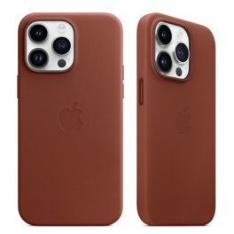 Apple iPhone 14 Pro Leather Case with MagSafe - Umber