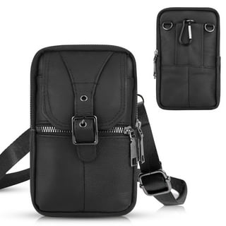 Hwin Men Travel Shoulder Bag Cell Phone Crossbody Purse iPhone 8 7 6 P – Bag  Depo