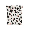thumbnail image 1 of Leather Change Purse 4.3×3.9in Small Storage Bag Automatic Closure Anti-Stain Easy To Clean, Small And Convenient Simple Cow Print Pattern White Background, Pink And White_2, 1 of 8