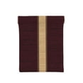 thumbnail image 1 of Leather Change Purse 4.3×3.9in Small Storage Bag Automatic Closure Anti-Stain Easy To Clean, Small And Convenient Maroon Stripe_3, 1 of 8