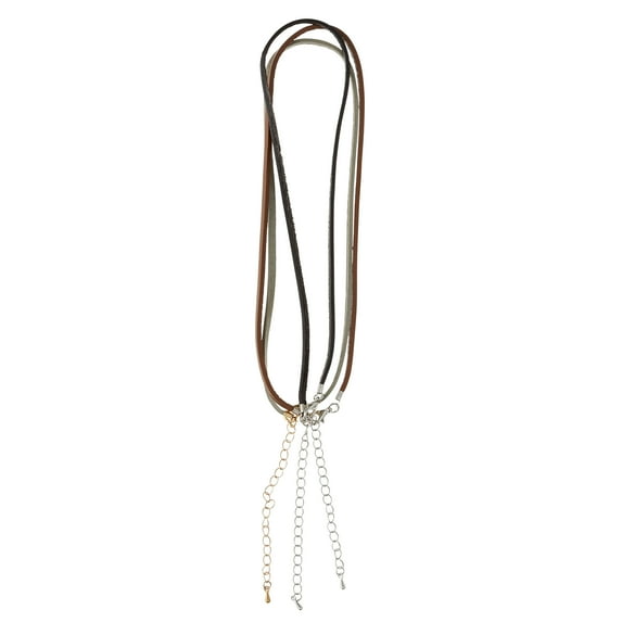 Leather Choker Necklaces by Bead Landing - 3ct.