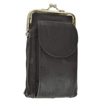Leather Cigarette Holder with Cellphone Pocket 1842 (C)