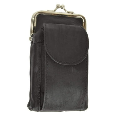 Leather Cigarette Holder with Cellphone Pocket 1842 (C)