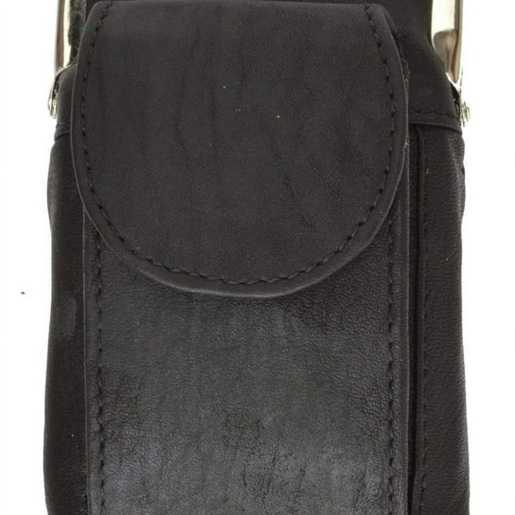 Leather Cigarette Holder with Cellphone Pocket 1842 (C)