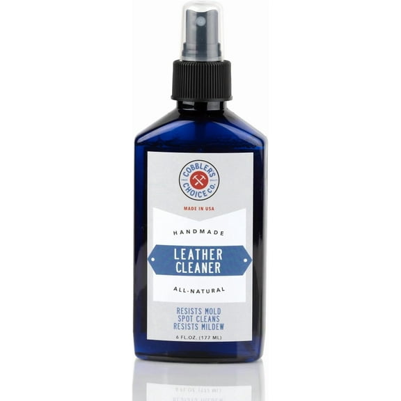 Leather Cleaner 100% Natural - Designed to Fight Fresh Stains, Dirt, & Build-Up - Easy Spray Application