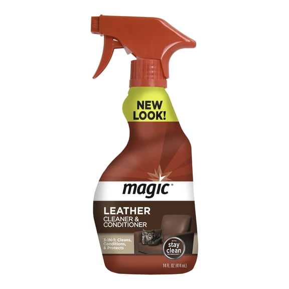 Leather Cleaner & Conditioner Spray, 14 Oz