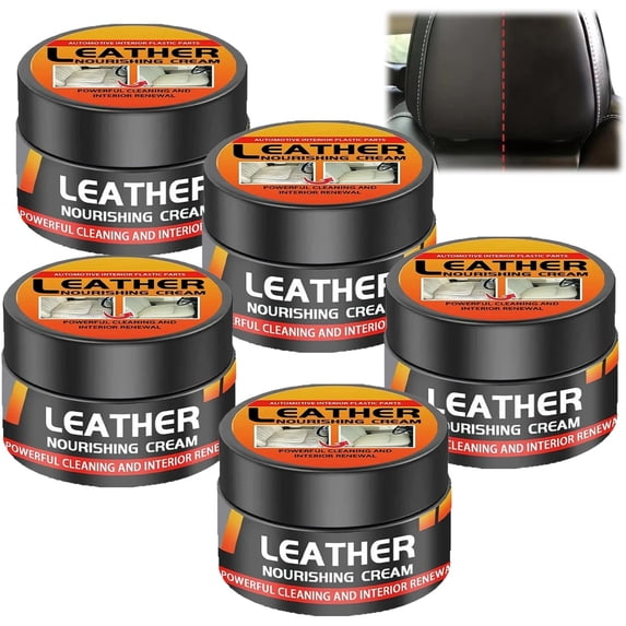 Leather Cleaning and Care Cream for Automotive Interior and Furniture
