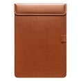 thumbnail image 1 of Leather Clipboard with Pen Holder for A4 Letter Size, Smooth Writing Magnetic Profile Clip Board for Drawing, Professional Paper Folder Board for Office and Artists,Brown, 1 of 9