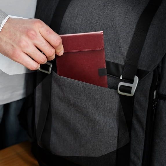 Leather Clipboard Writing Pad Folder Board With Clip Soft Wear Resistant Office Document