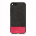 thumbnail image 1 of Leather Cloth Mobile Phone Cover Coque Case For Xiaomi Mi 6 Mi6 Full Edges Protect Black Soft Silicone Rubber, 1 of 2