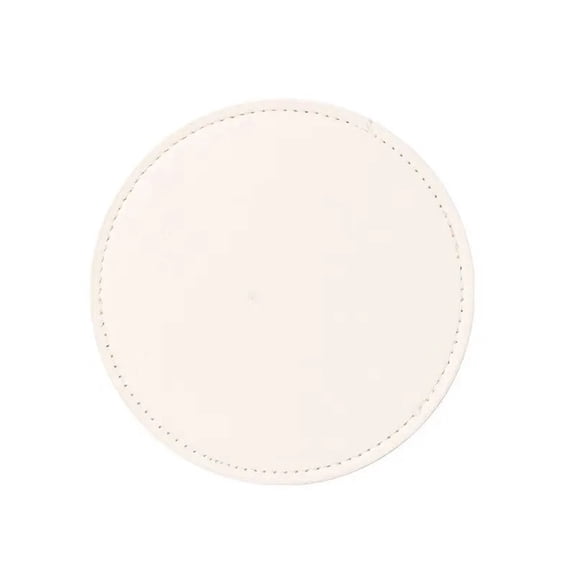 Leather Coasters For Home Decor, Round Cup Pads, Tea And Water Cups, Coffee Mats, Dish Drying