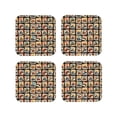 thumbnail image 1 of Leather Coasters with Heat-resistant for Drinks, SUV colorful off road car Cup Coasters Cup Pad Mat for Tabletop Protection, Coffee Table, Office Desk and Housewarming Gift, 1 of 5
