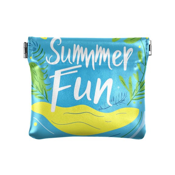 Leather Coin Wallet 4.33x3.74 Inch Portable Coin Wallet Coin Wallet Paper Wallet Card Wallet Storage Wallet Stylish and Sophisticated Summer