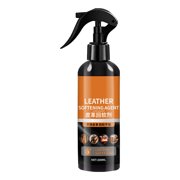 Leather Conditioner300ml Leather Furniture CleanerLeather Moisturizer Restore Agent Care Spray for Leather Apparel Furniture Auto Interiors Shoes Bags