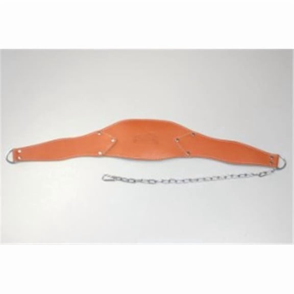 Leather Contour Dipping Belt with 7'' Wide Padded Back