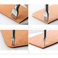 thumbnail image 1 of Leather Craft DIY Pricking Iron Diamond Stitching Chisel Hole Punch Tool 3/4mm, 1 of 7