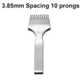 Leather Craft Punch Tool Pricking Irons Round Hole Chisels Professional