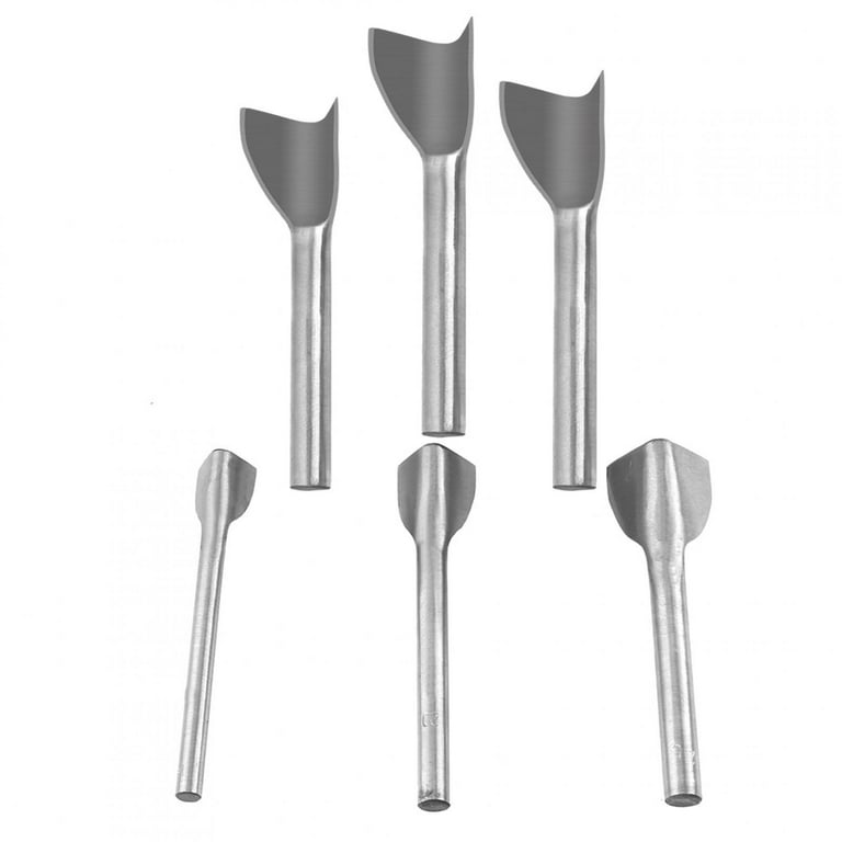 Leather Craft Tools 15 40mm 6 Pcs DIY Leather Carft V Shape Punch