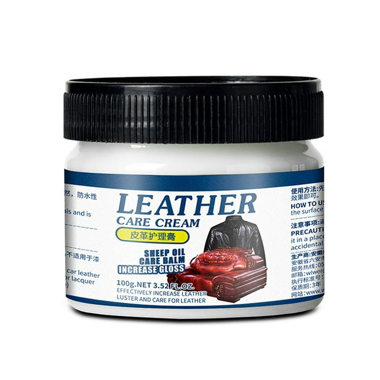 Black Leather Care Paint Leather Repair Paste Shoe Cream for Sofa