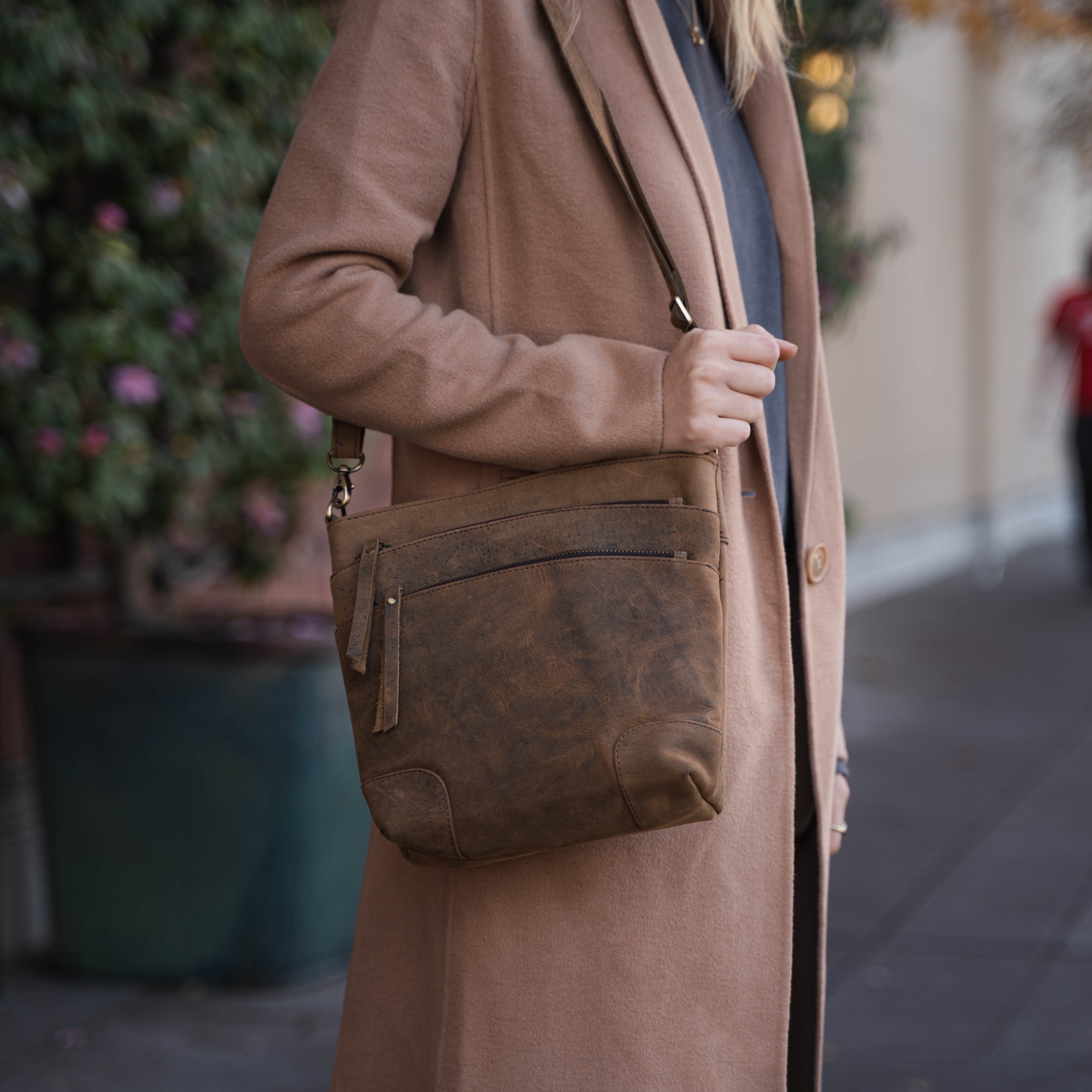 Leather Purse Women Shoulder Bag Crossbody Satchel Ladies Tote Travel