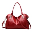 thumbnail image 1 of Leather Crossbody Handbags, Large Capacity Shoulder Bag Quality for Women Stylish Shoulder Bags for Travel and Daily Use,Soft Women Leather Purses and Satchel Tote, 1 of 6