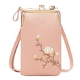 thumbnail image 1 of Leather Crossbody Wallet Purse for Women | Small Sling Bag with Adjustable Strap - Multiple Zippered Compartments, Card Slots, Compact Design | 18x11x5cm, 1 of 5