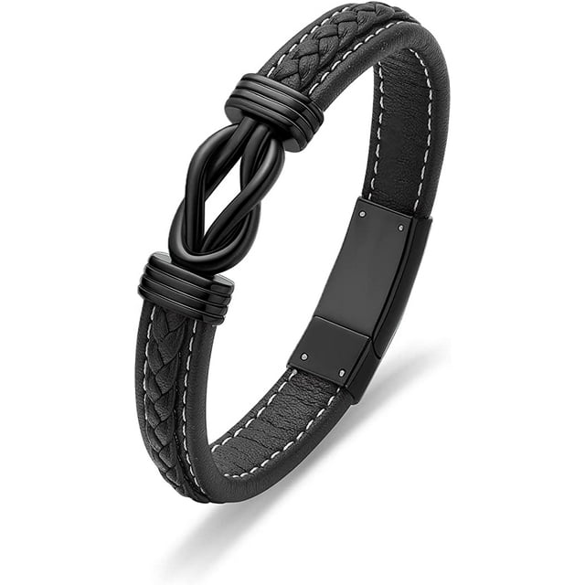 Leather Cuff Bracelet Cremation Urn Bracelet for Ashes Jewelry for