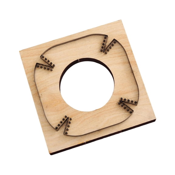 Leather Cutting Die Leather Catchall DIY Making Stencil Templates Leathercraft Handwork