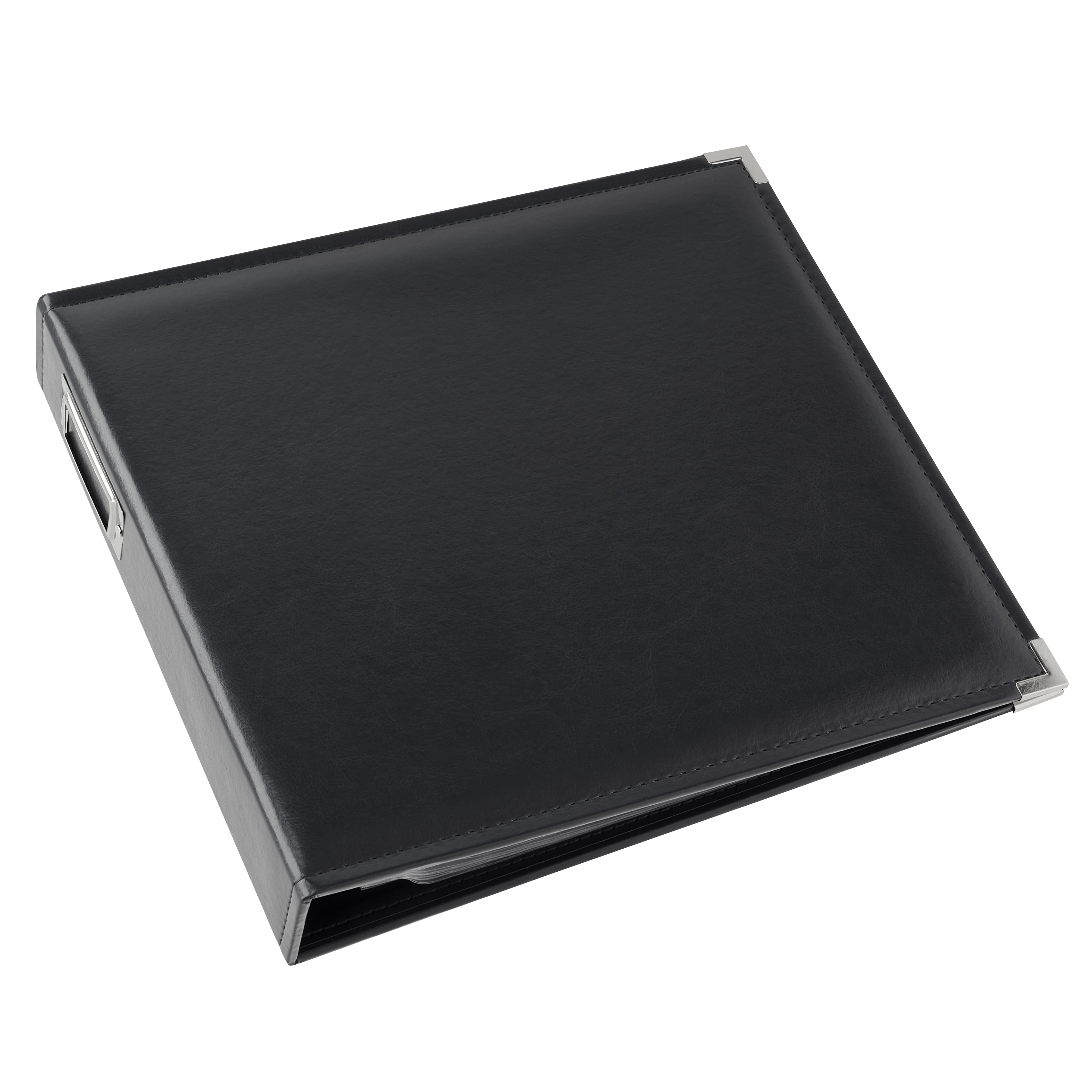 Leather D-Ring Scrapbook Album by Recollections