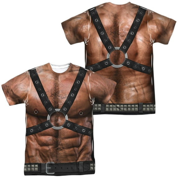 Leather Daddy (Front - Back Print) - Short Sleeve Shirt - Small