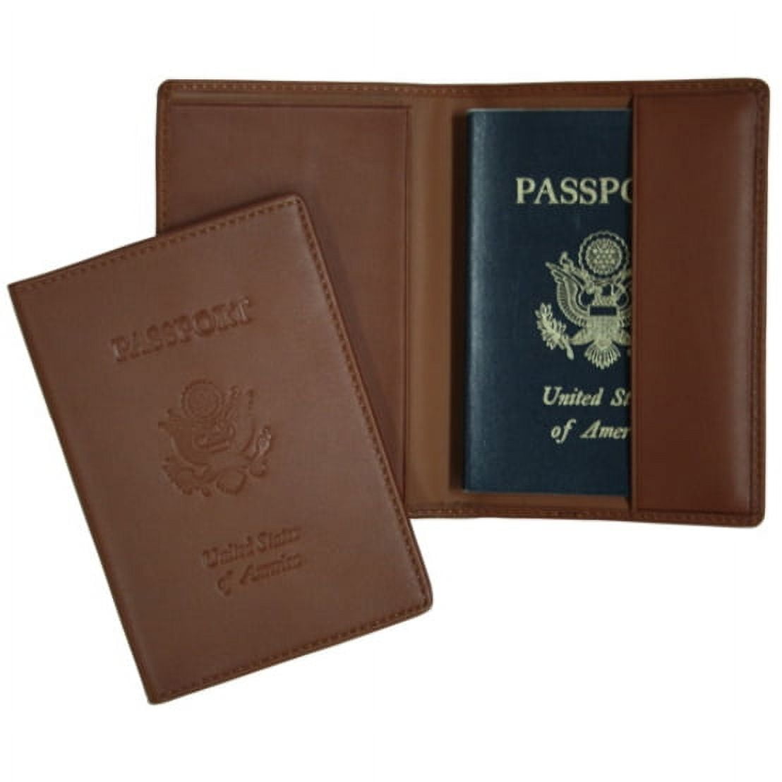 Leather Debossed Passport Jacket - Walmart.com