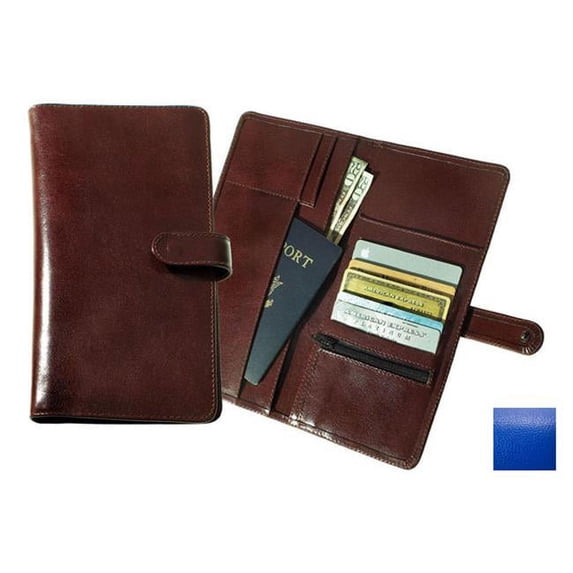 Leather Deluxe Travel Snap Wallet