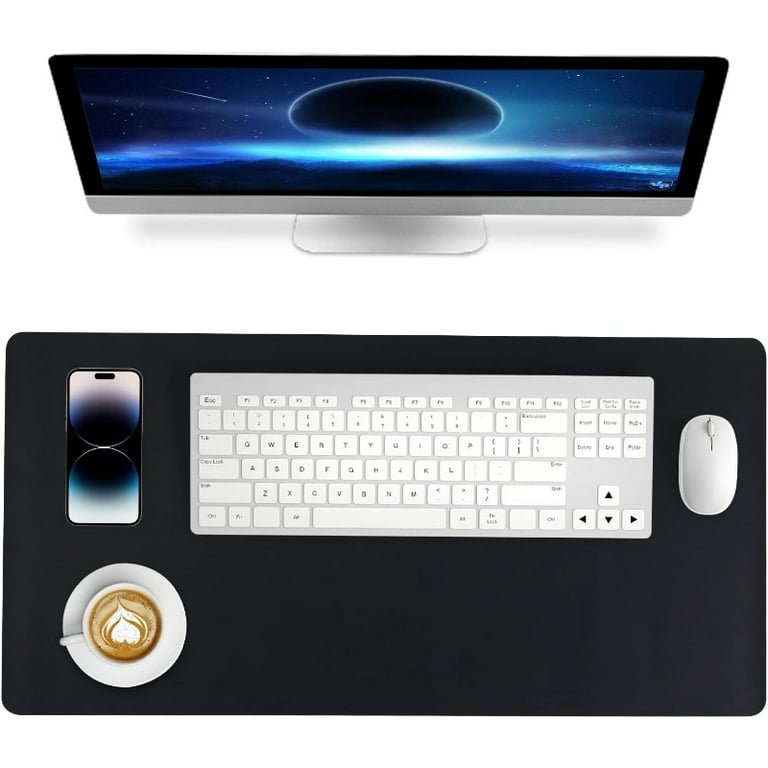 Leather Desk Mat Mouse Pad Waterproof Desk Pad Desk Matt for Desktop Non Slip Desk Pad Mat for Office Work Home Walmart