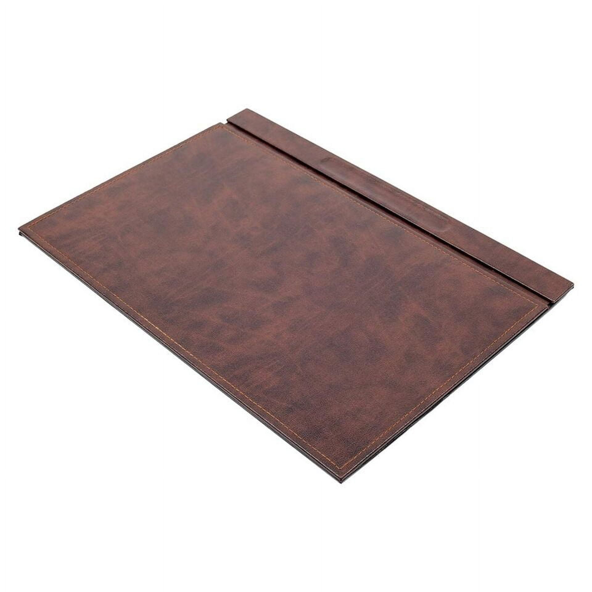 Leather Desk Pad with Cover- Desk Organizer Set - Leather Office Desk Pad Mat Accessories - Office Gifts - Office Organizer