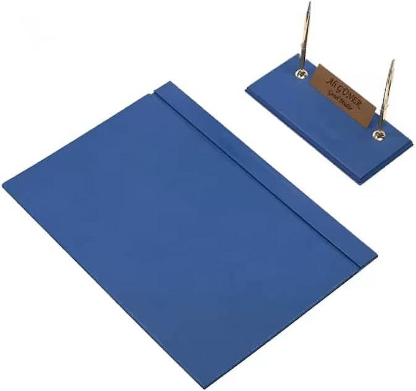 Leather Desk Set - Desk Pad - Name Plate Holder With 2 Pen - 2 Accessories-Desk Organizer - Office Desk Accessories - Desktop Storage Set of 2-2 PCS