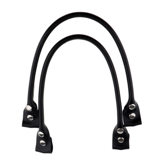 Leather Detachable Bag Strap Replacements for Handbag Tote Shoulder Bag 58cm - Black, as described