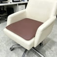 thumbnail image 1 of Leather Dining Chair Cushion, Anti-Slip Waterproof Office Seat Cushion, Leather Chair Pads 40 * 40cm, 1 of 7