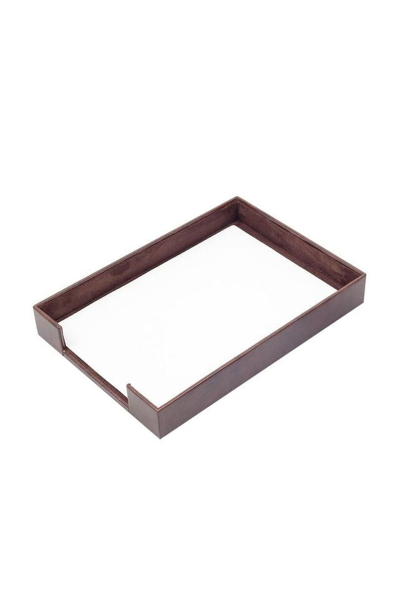 Leather Document Tray - Desk Organizer-Office Accessories - Desk Accessories-Office Supplies - Office Organizer - Office Gifts