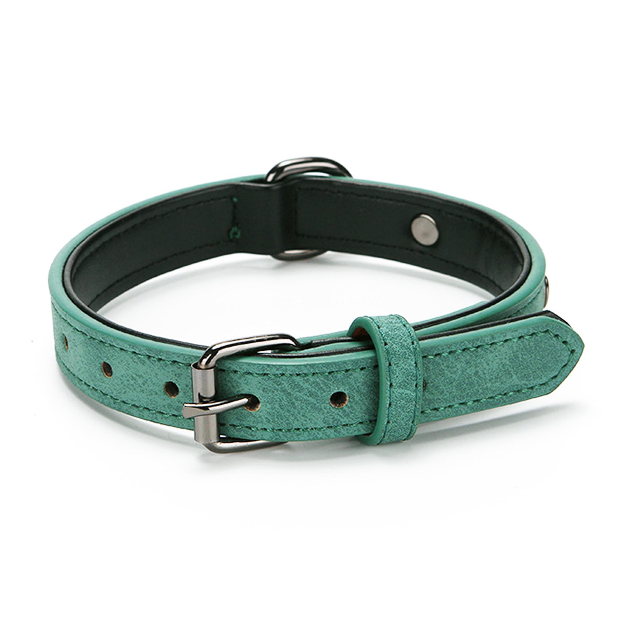  Regal Dog Products Nylon Dog Collar with Metal Buckle, for  Small, Medium, and Large Dogs, Blue Collar for Male Dog