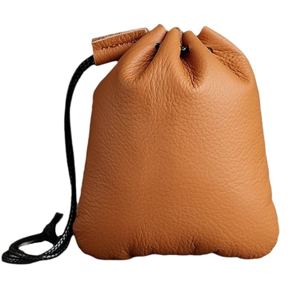 Leather Drawstring Bags Rectangle Peru 12x10x0.3cm DIY