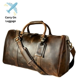Leather Duffel Bag 30 inch Large Travel Bag Gym Sports Overnight Weekender  Bag by Komal s Passion Leather