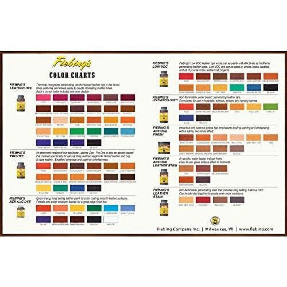 Leather Dye Alcohol Based Permanent Leather Dye 4 Oz Maroon