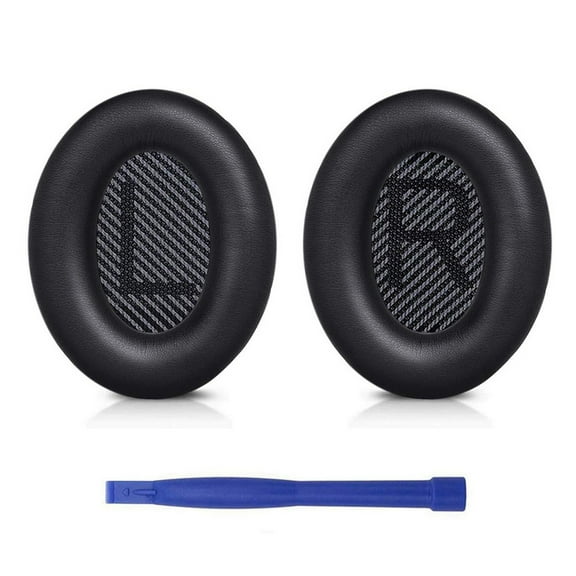 Leather Ear Cushion Breathable Cover for Bo-se QC35 Headsets Spare Parts