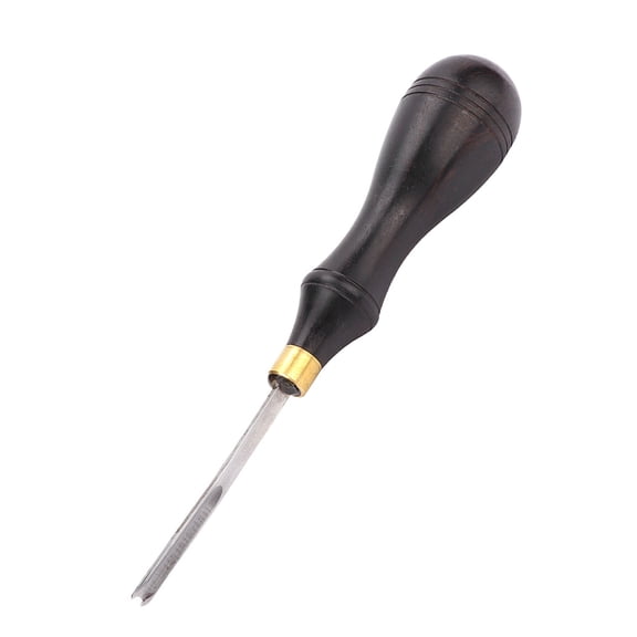 Leather Edge Beveller Steel Blade Ebony Handle DIY Leathercraft Edger for Efficient Leather Trimming tool, Leather Beveller, Leather Edger