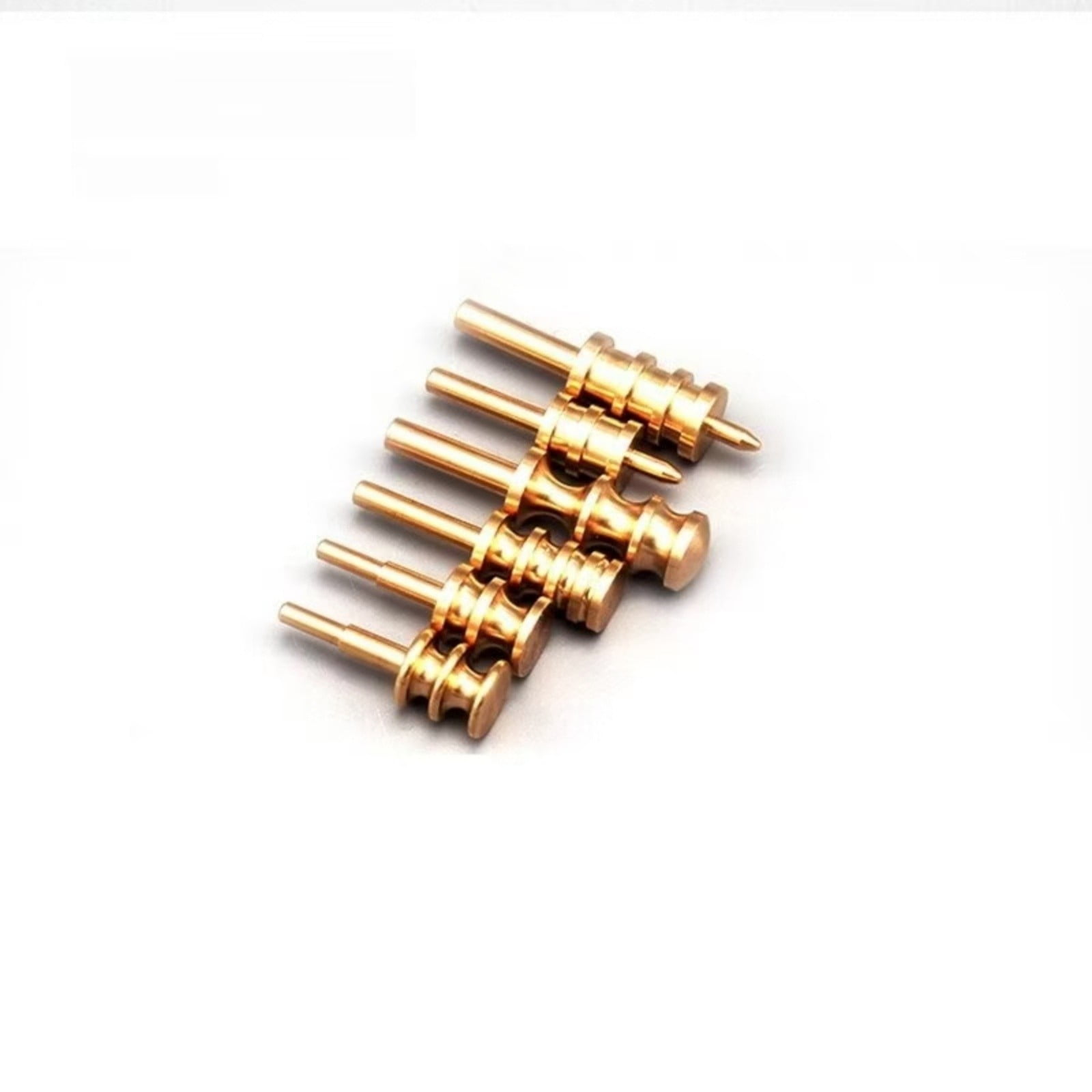 Leather Edge Creasing Iron Brass Tip for Electric Leathercraft Iron – 33mm 34mm 40mm 50mm Interchangeable Heat Crease Tip for Edge Decoration, Sealing & Finishing – DIY Leather Craft Tool Accessory