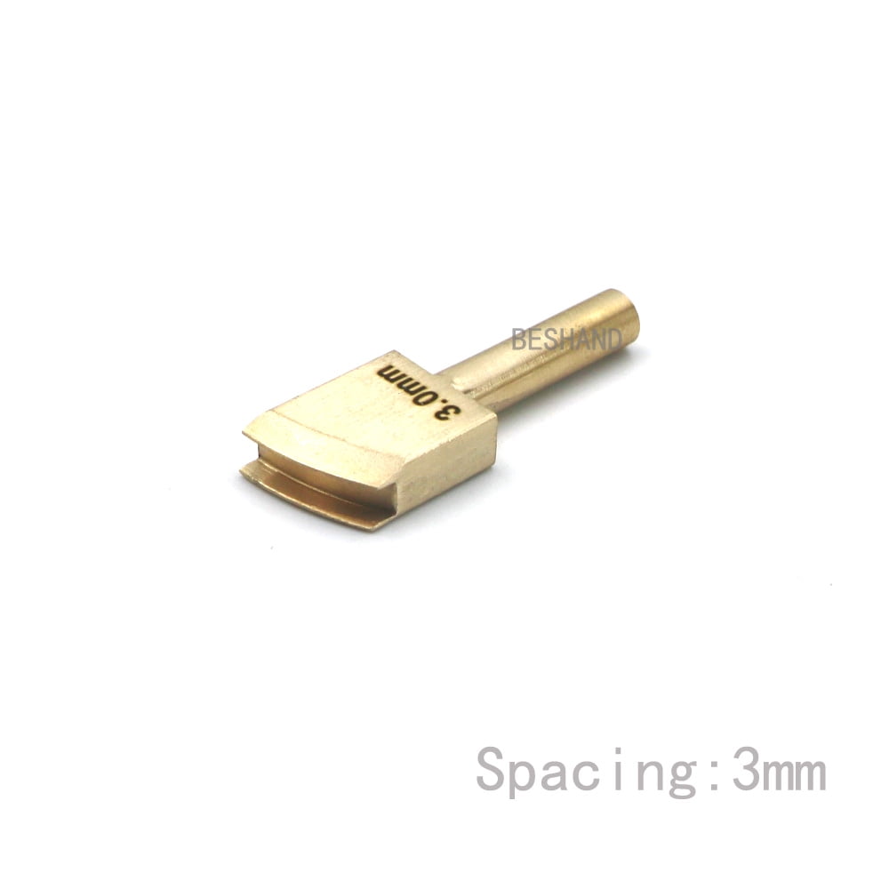 Leather Edge Tool Sets Soldering Iron Tips Lineer Edging Creaser Brass