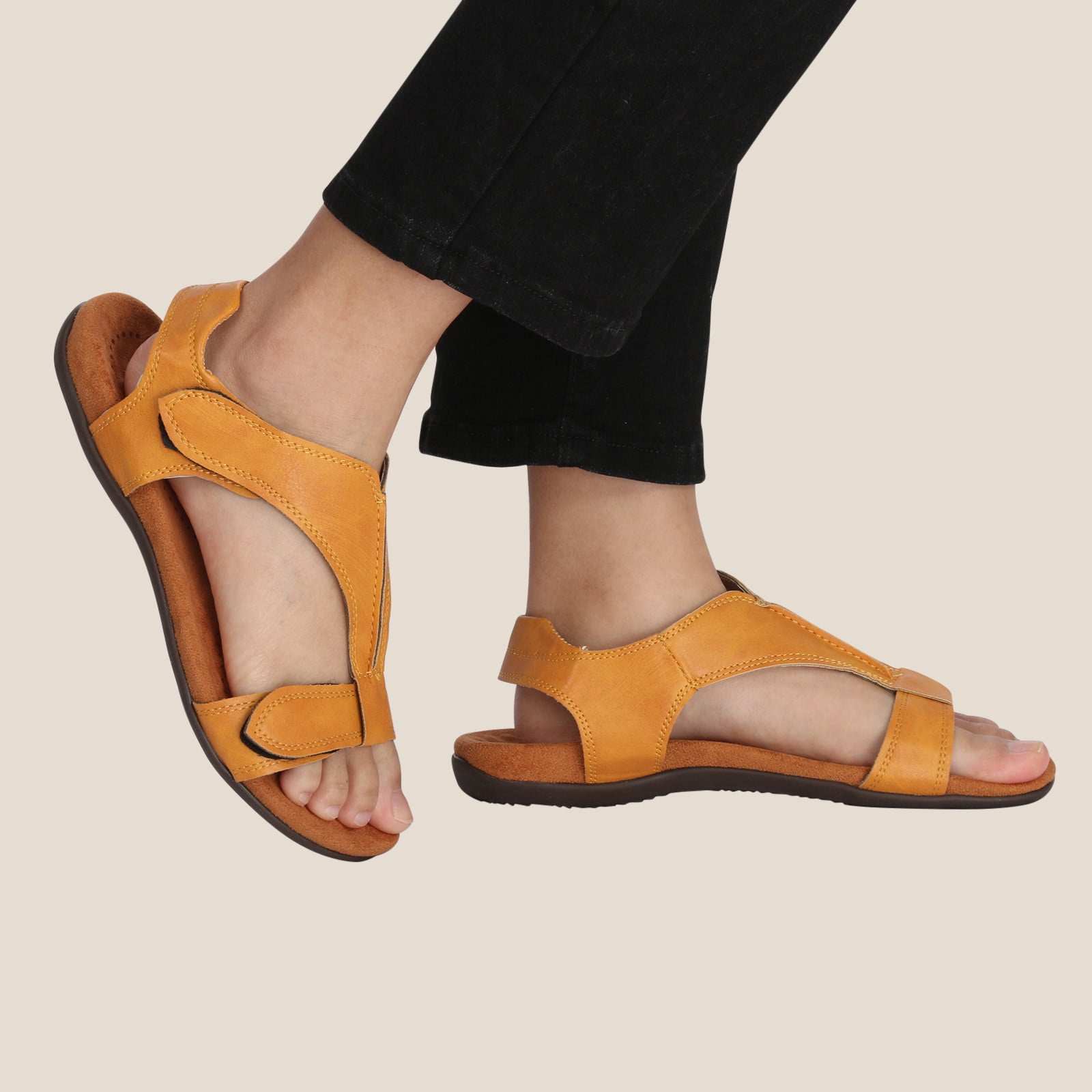 Leather bunion deals corrector sandals