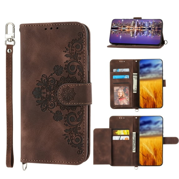 Leather Flip Wallet Case For OPPO Reno 11 Pro Reno10 Reno8 8T Reno7 FindX5Lite A57 A77 A57S A77S A77 A97 A17 A78 A1 A58 A79 A2X A52 A53 A73 A93 A54 A55 A16 A94 Leather Case Card Slot Protect Cover