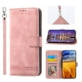 thumbnail image 1 of Leather Flip Wallet Case For Samsung Galaxy S24 Ultra S24Plus S23 Ultra S23Plus S23FE S22 Ultra S22Plus S21 S21FE S20 S20Ultra S20FE S10 S10Plus S10 5GLeather Case Card Slot Protect Cover, 1 of 15